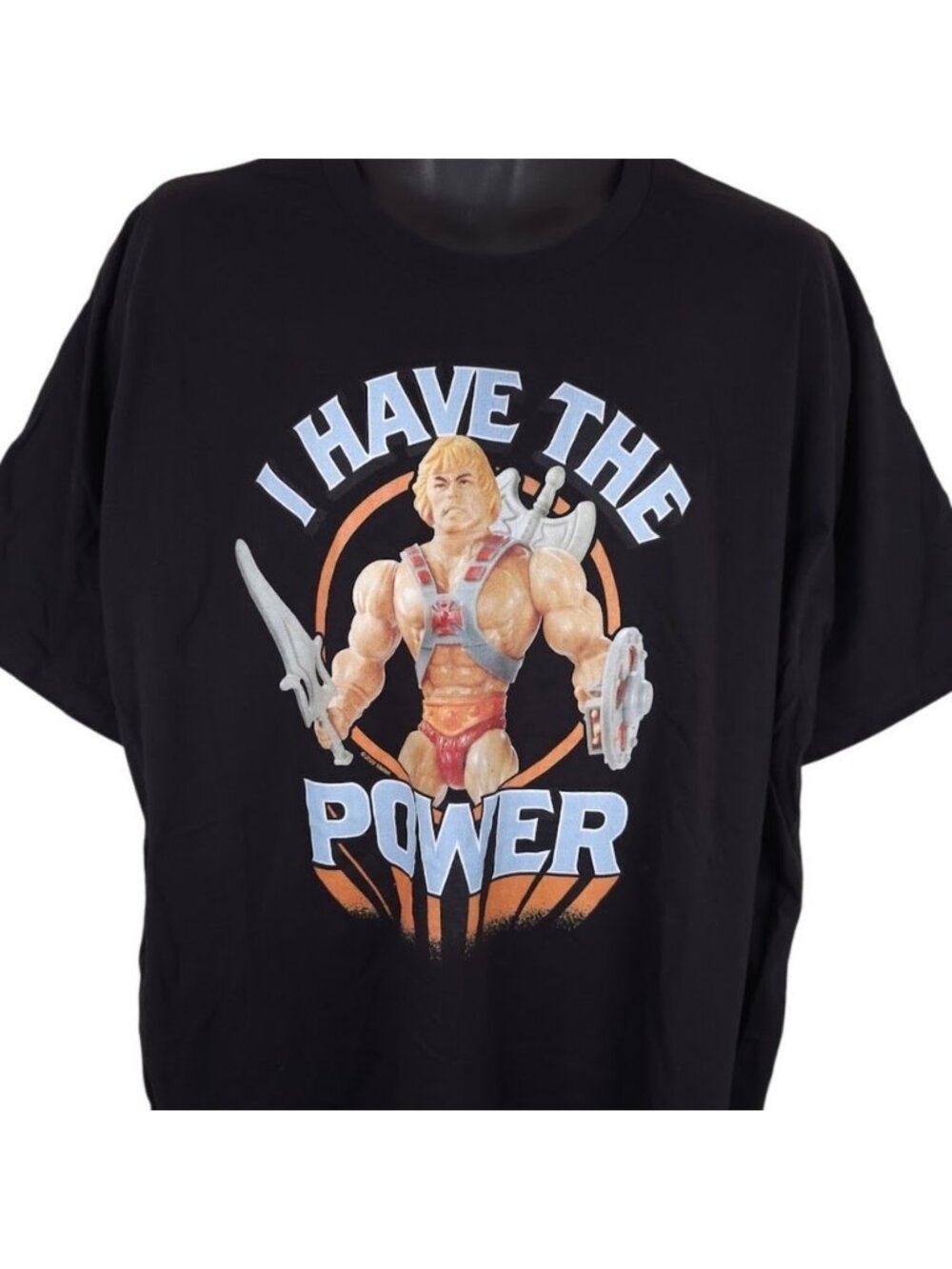 Masters Of The Universe T Shirt Mens Size 3XL Black He-Man I Have The Power